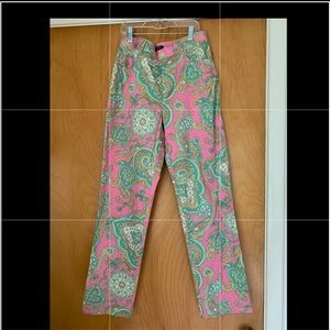 VTG paisley pattern Ralph Lauren pants